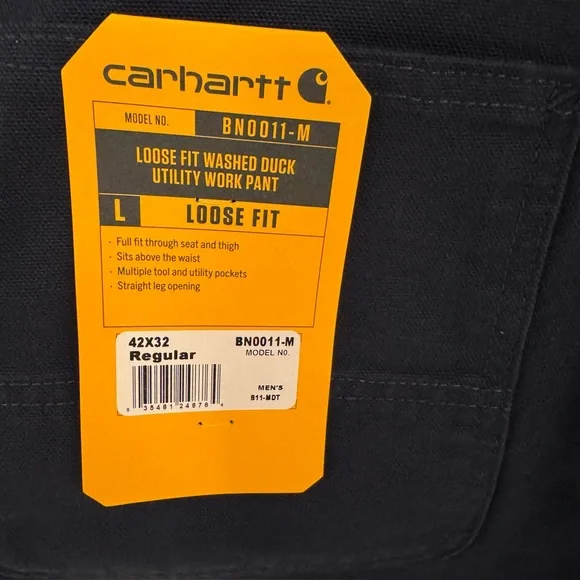 Men's Carhartt Work Pants - Picture 4 of 6